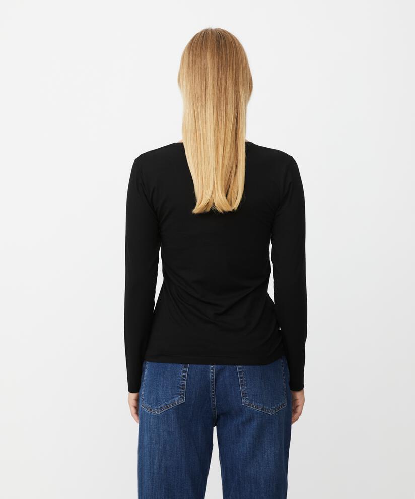 Creama JERSEY Topp, Black