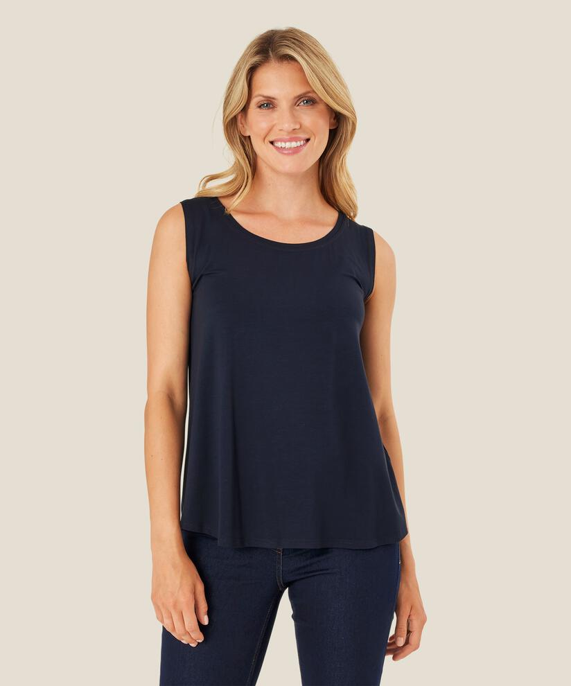 Elisa JERSEY Topp, Navy