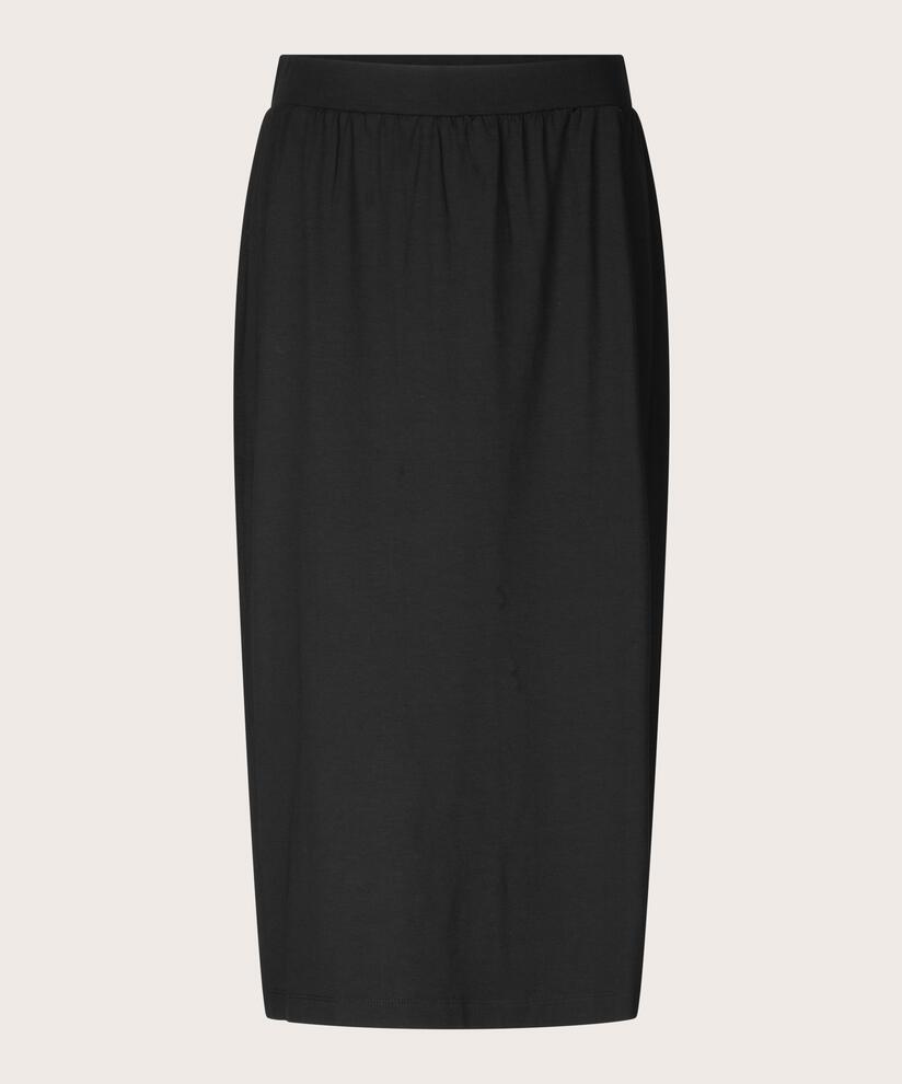 Sissel JERSEY Kjol, Black