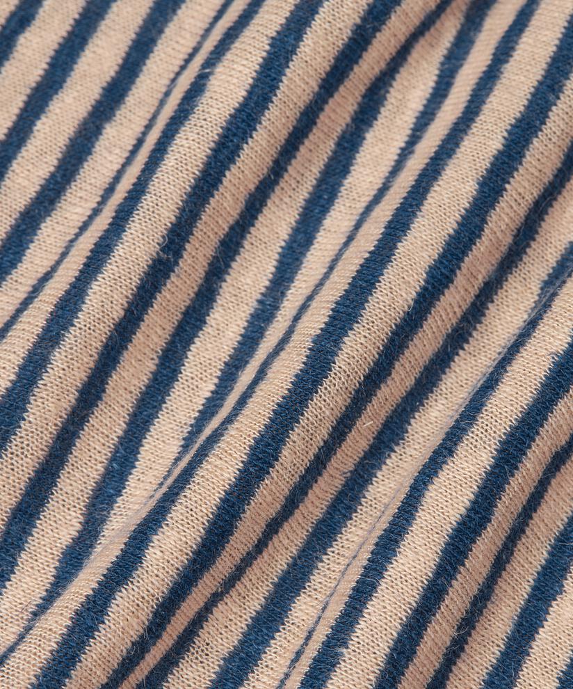 Da JERSEY Topp, Navy Peony