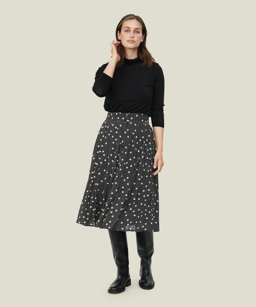 SANDINA KJOL, Black