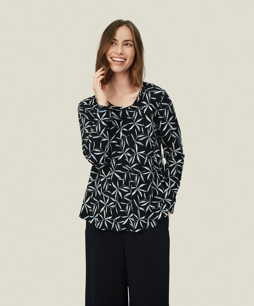 BADISNA JERSEY TOPP, Black