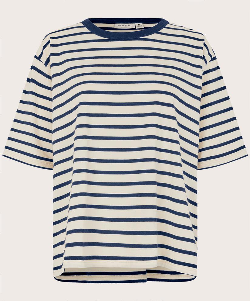 Doreann Jersey Topp, Navy Blazer