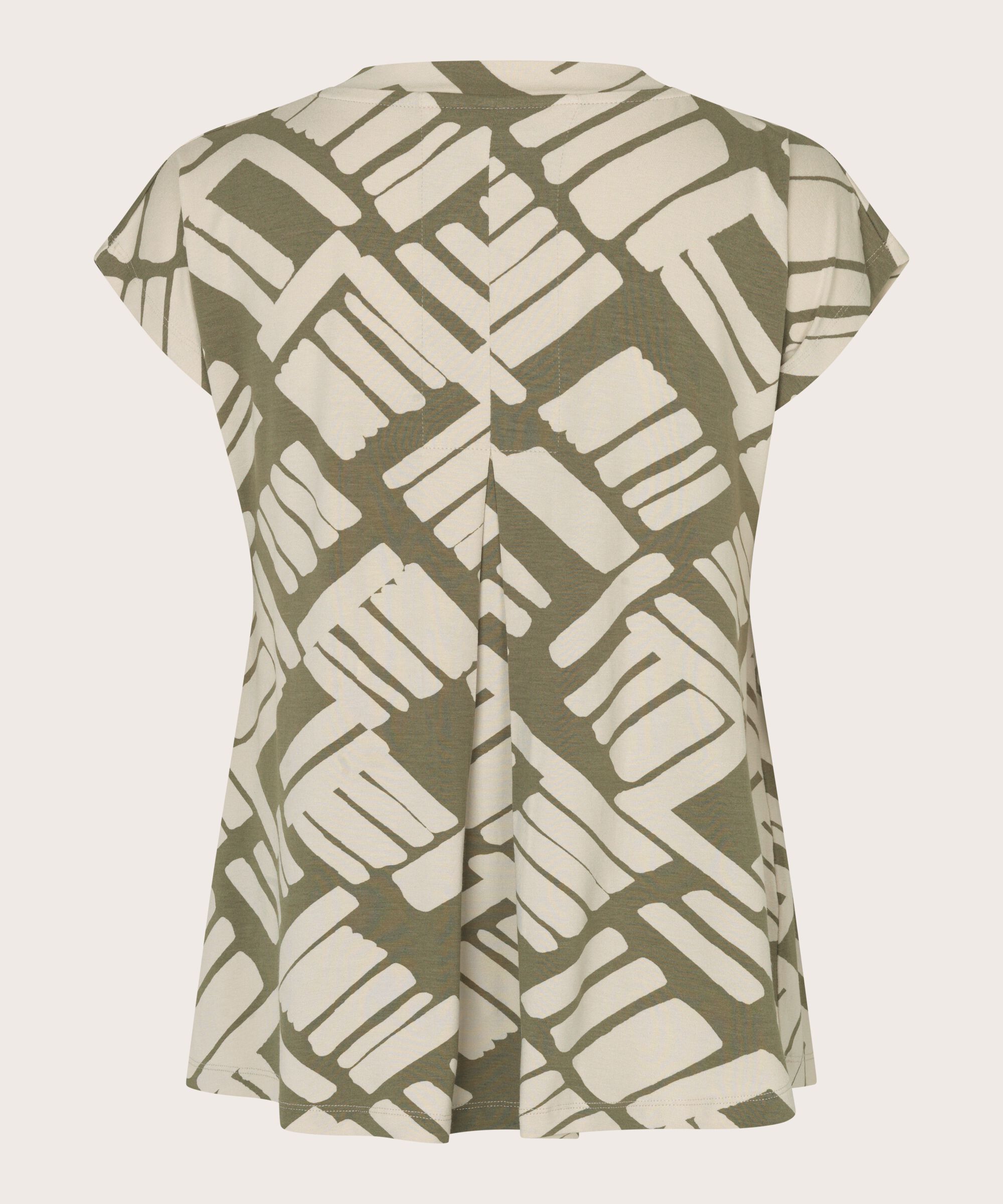 Efa JERSEY Topp, Dusky Green