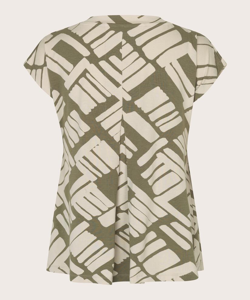 Efa JERSEY Topp, Dusky Green