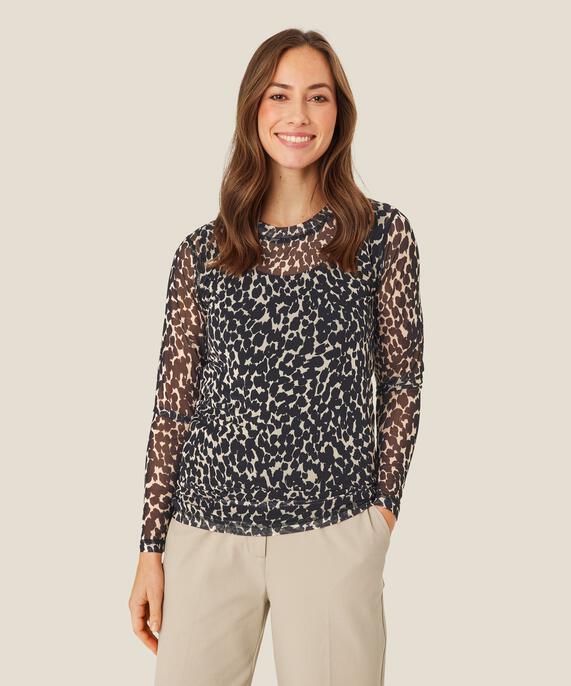 Doritla JERSEY Topp, Black