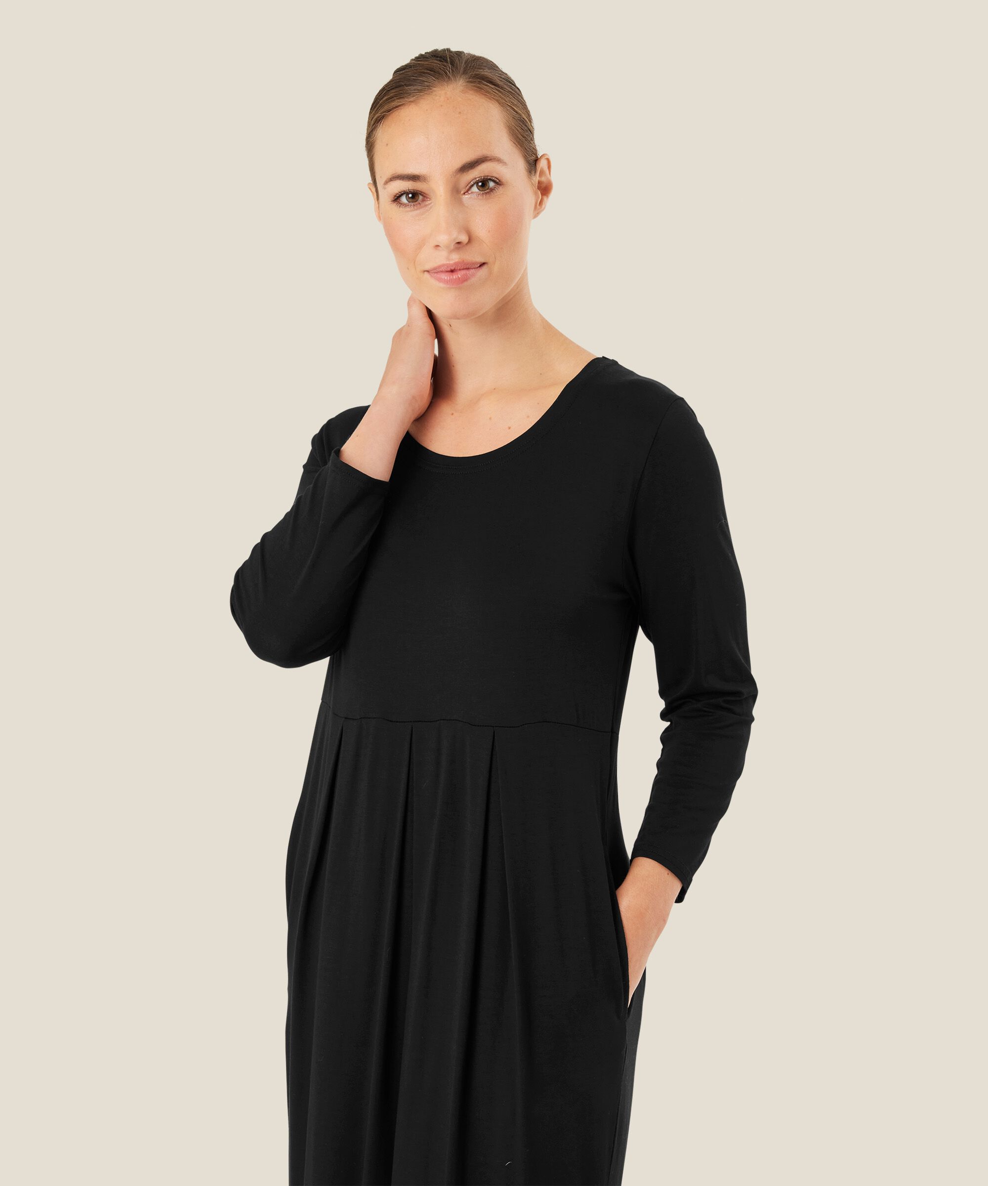 Noma JERSEY Klänning, Black