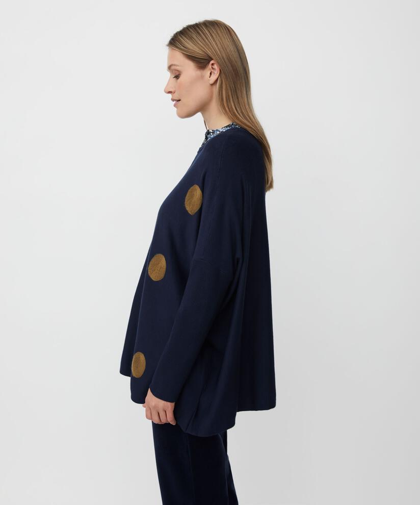 Fanasi Topp, Navy Blazer