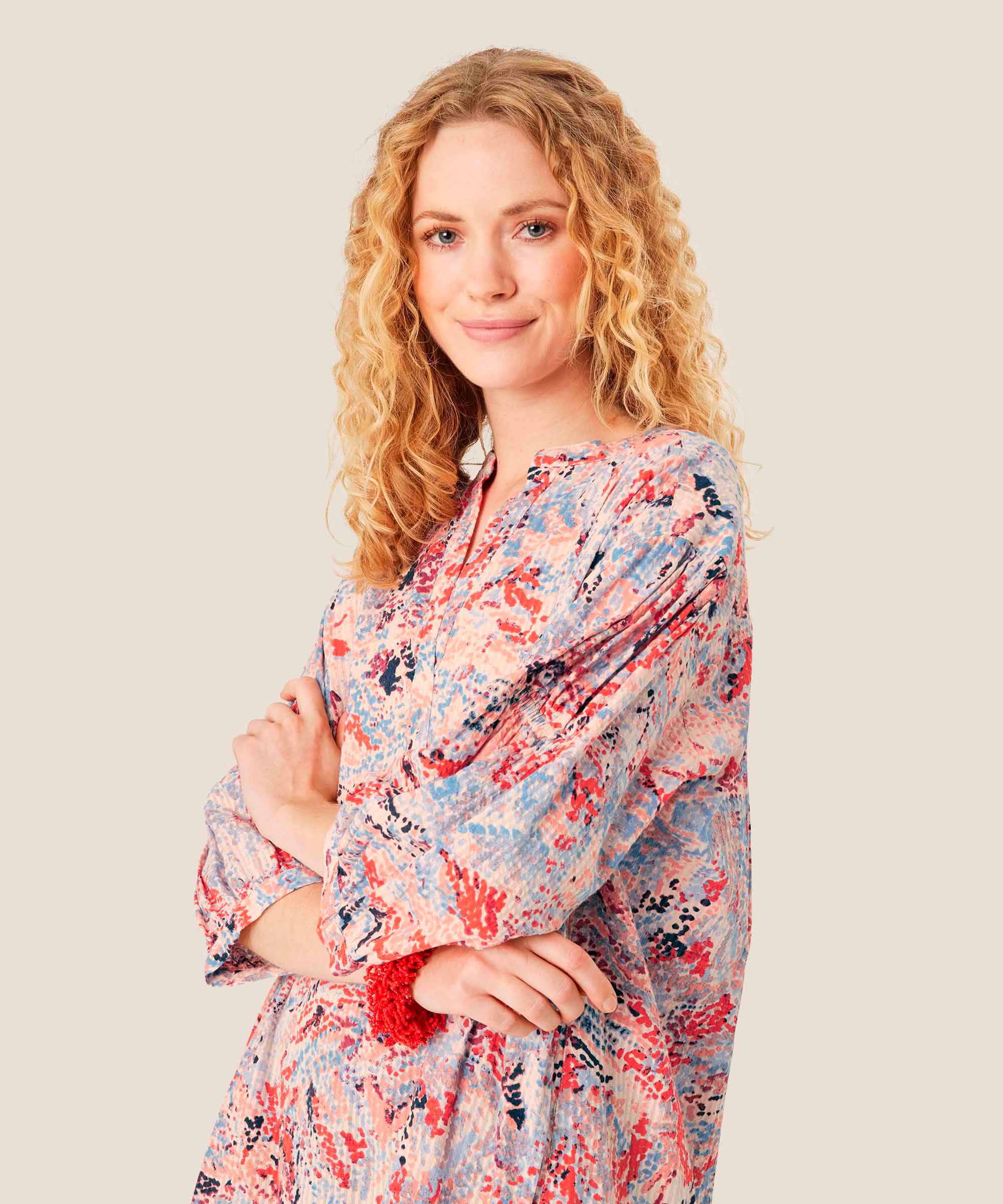 Gloriann Tunika, Orange com