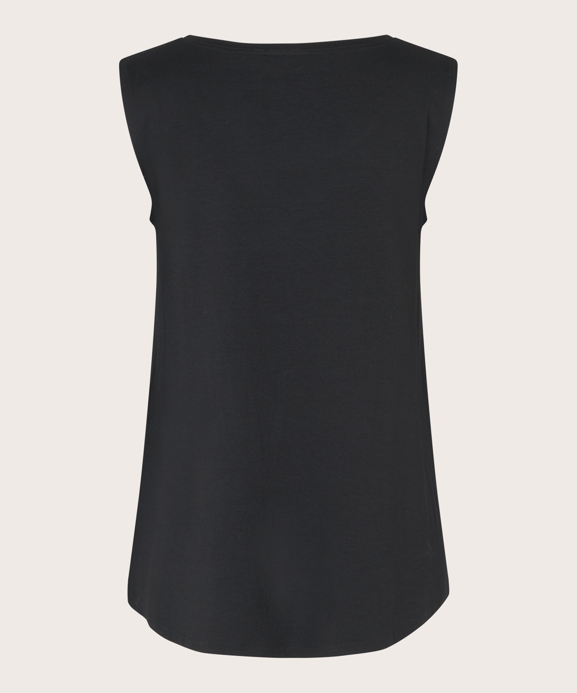 Elisa JERSEY Topp, Black