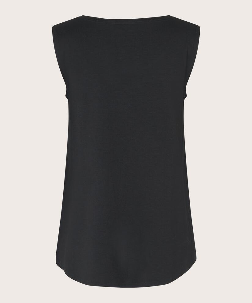 Elisa JERSEY Topp, Black