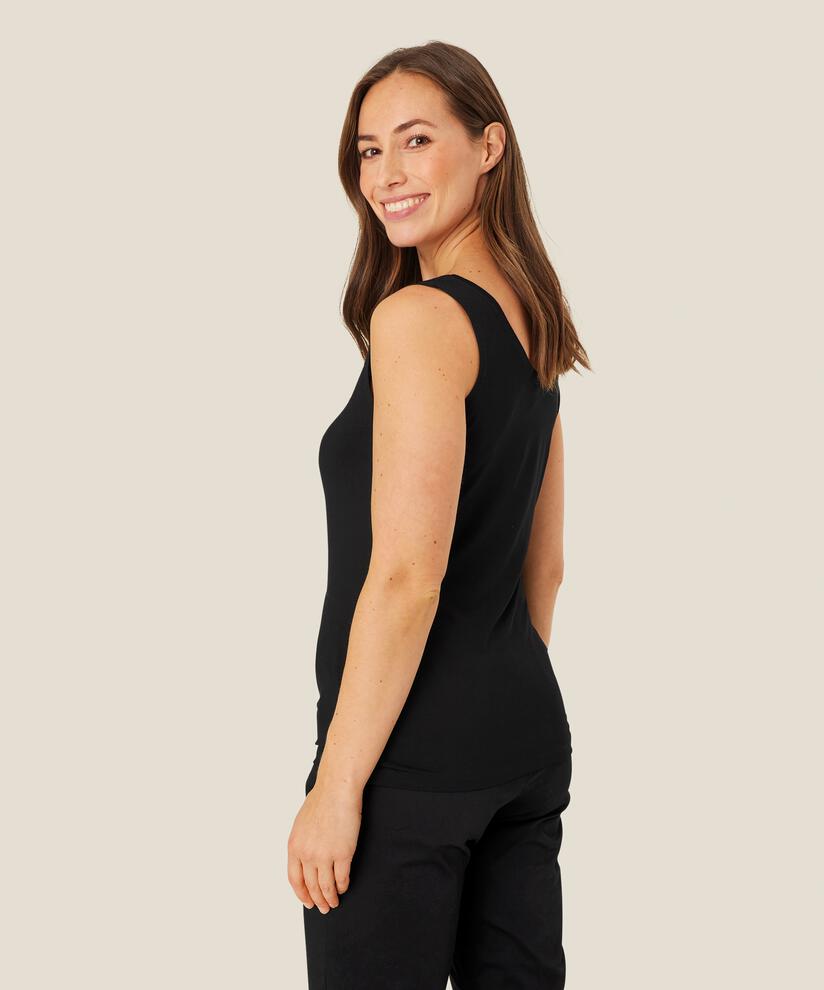 Els JERSEY Topp, Black