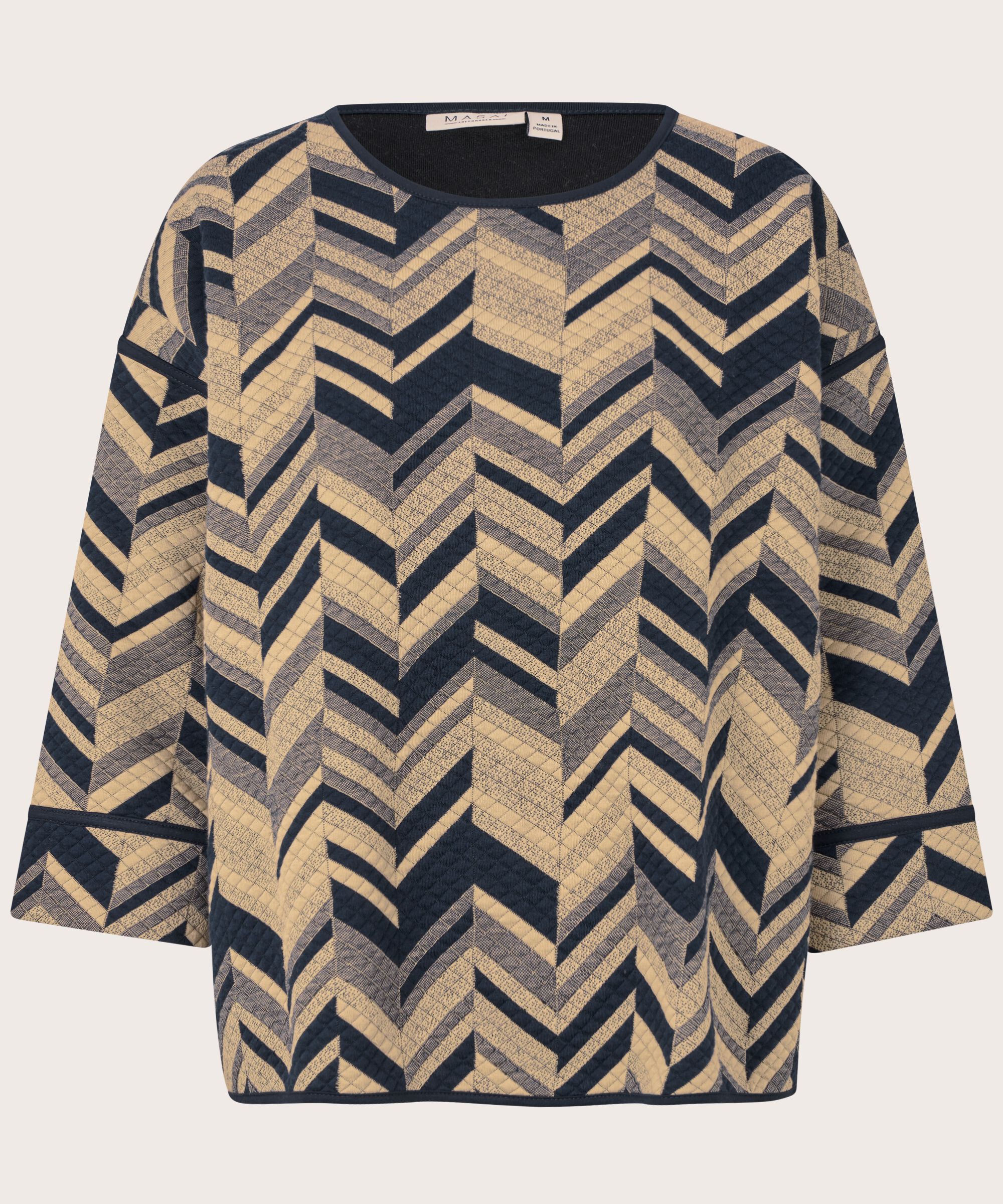 Briella JERSEY topp, Travertine