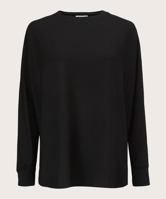 Dema Jersey Topp, Black