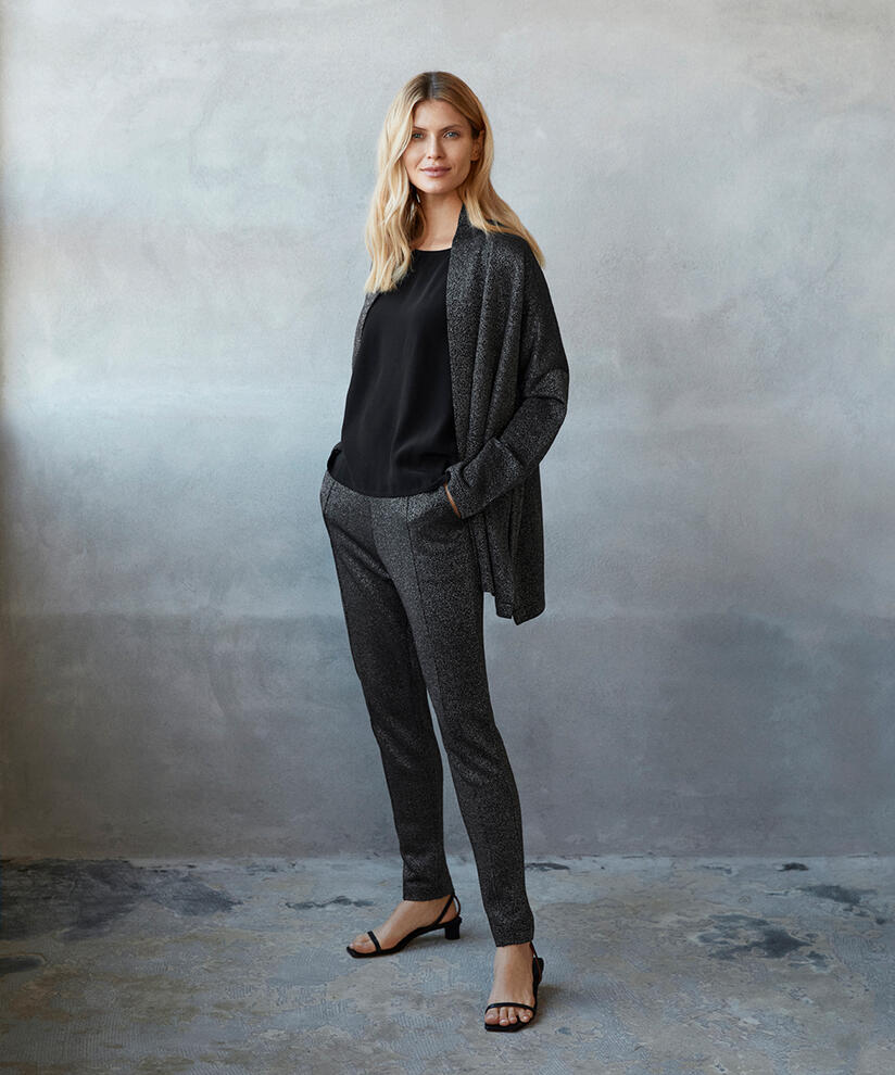 PAQUITA JERSEY LEGGINGS, Black, hi-res