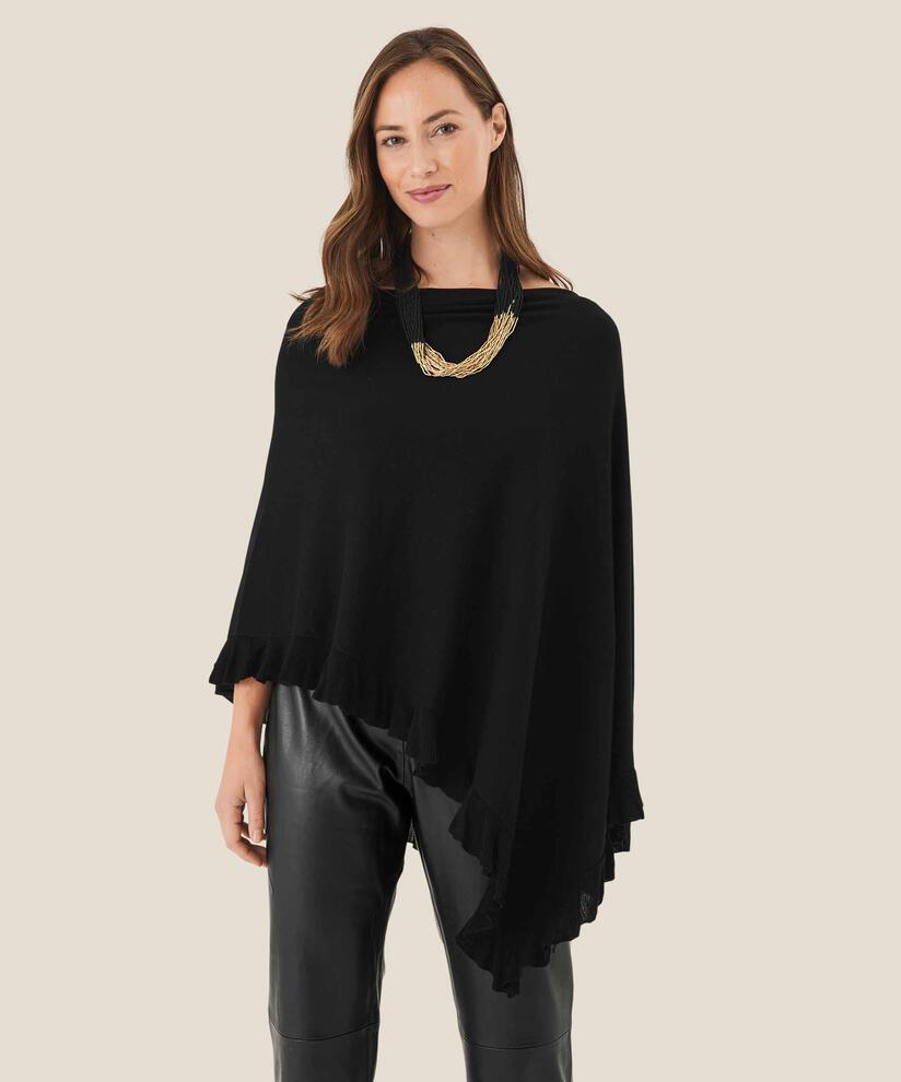 Farah Poncho, Black