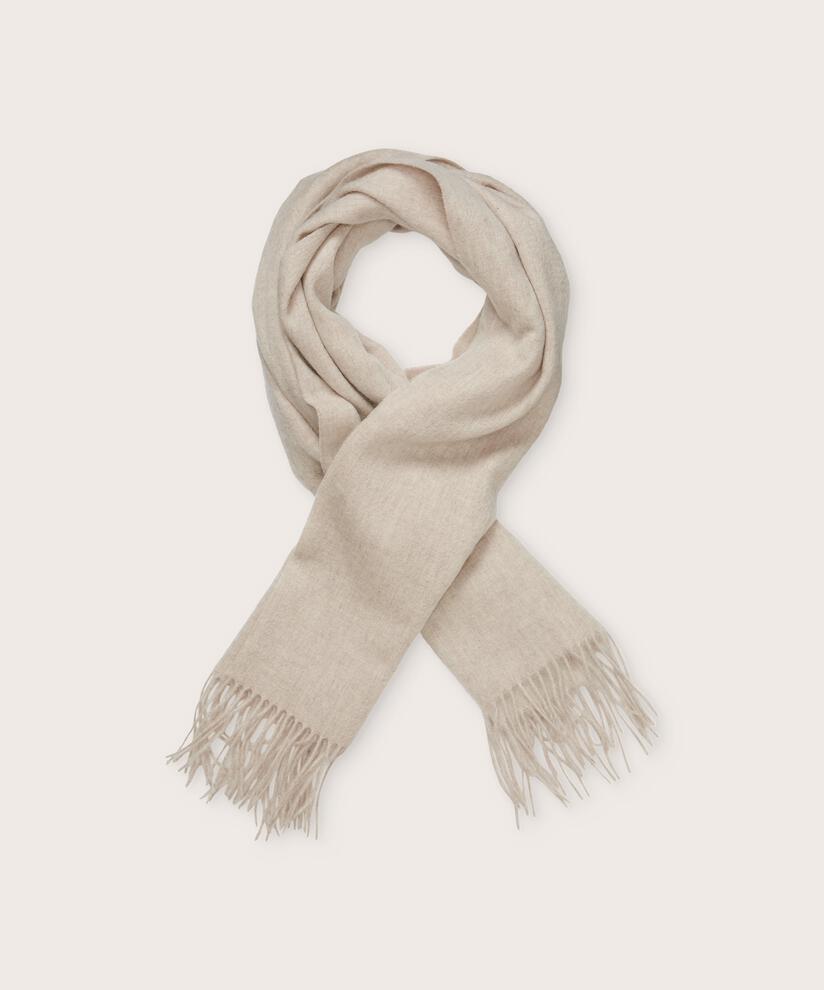 Anna Scarf, L beige mel