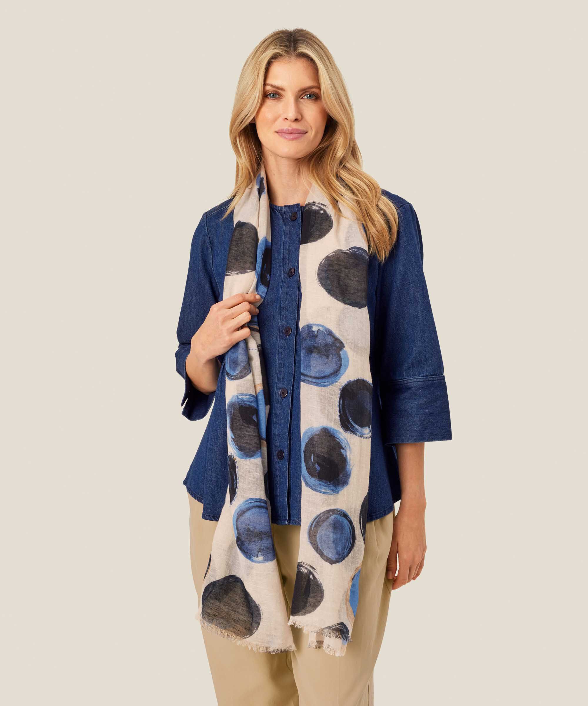 Afeni Scarf, Ultramarine