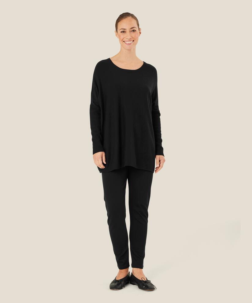 PARISSI Jersey Byxa, Black