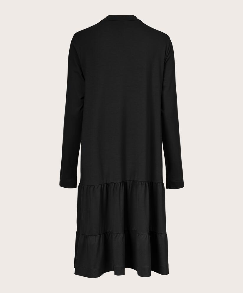 NORIS JERSEY KLÄNNING, Black