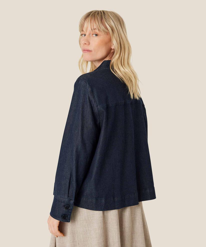 Iowa Jeansskjorta, Dark Denim