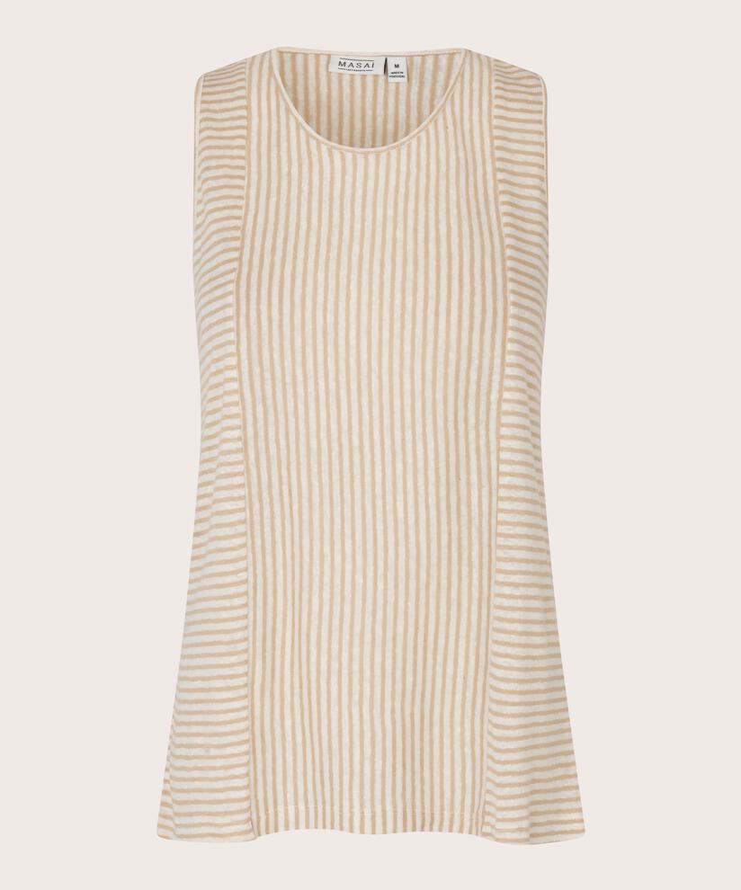 Da JERSEY Topp, Pale Khaki