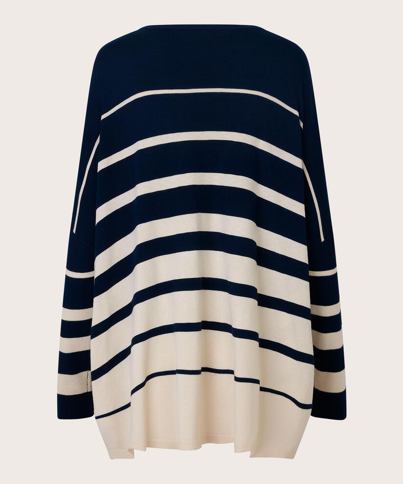Fanasi Topp, Navy/Whitec., hi-res