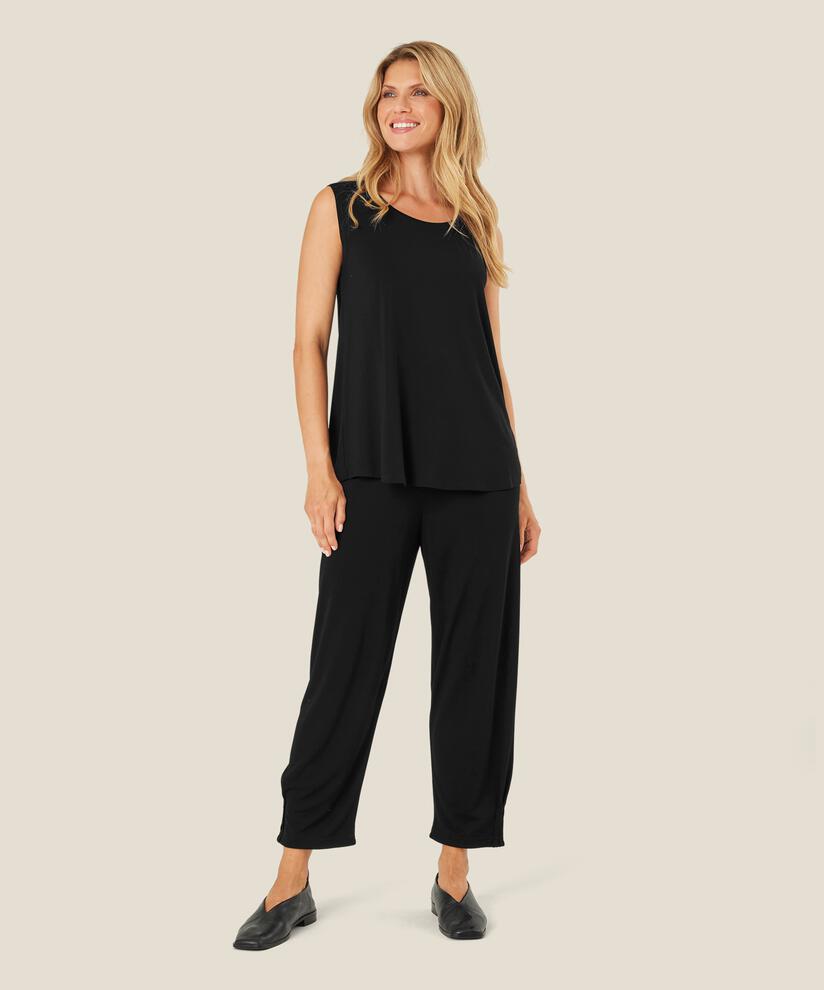 Elisa JERSEY Topp, Black
