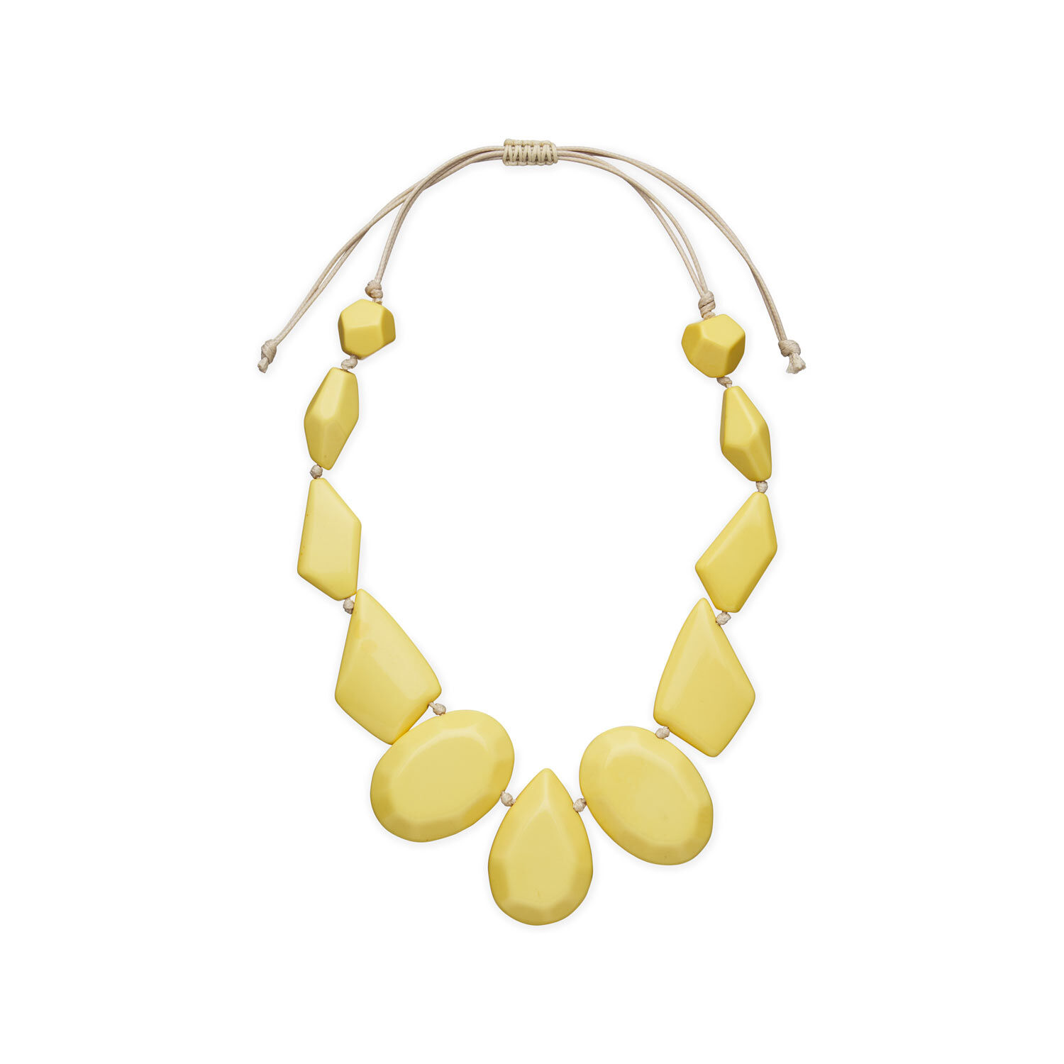 RANDEE HALSBAND, Cream gold