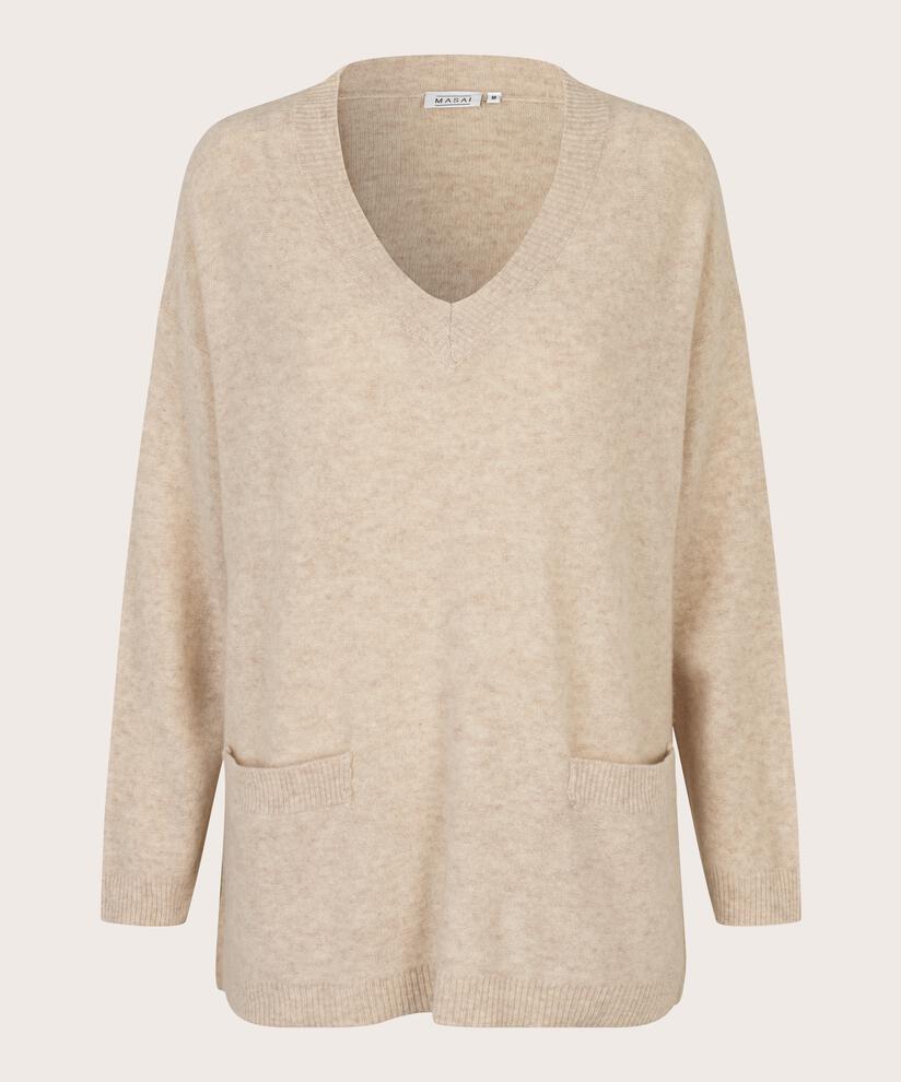 Fauniel Top, L beige mel