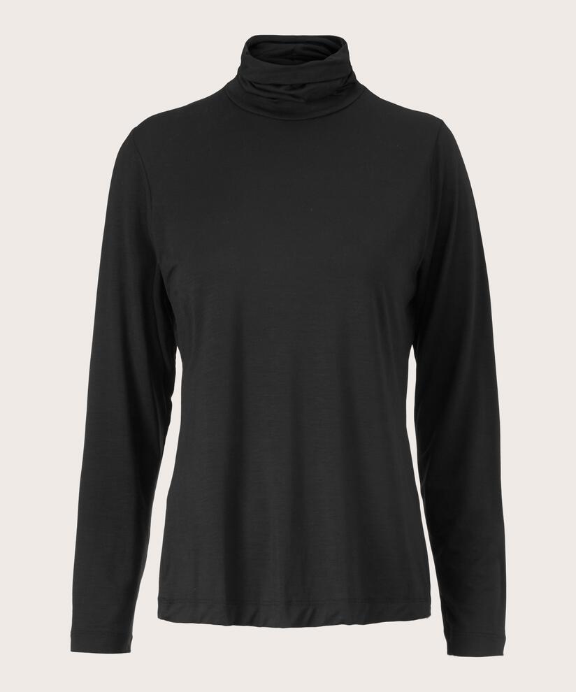 Brunis JERSEY Topp, Black