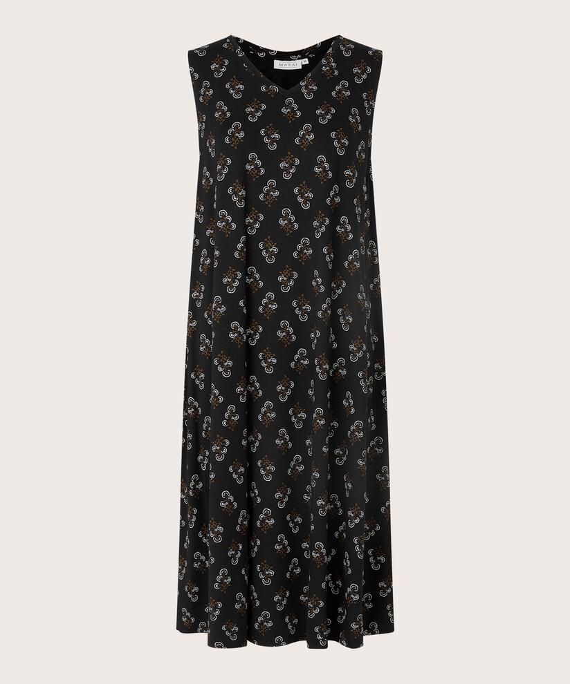 OFINA JERSEY KLÄNNING, Bronze Brown