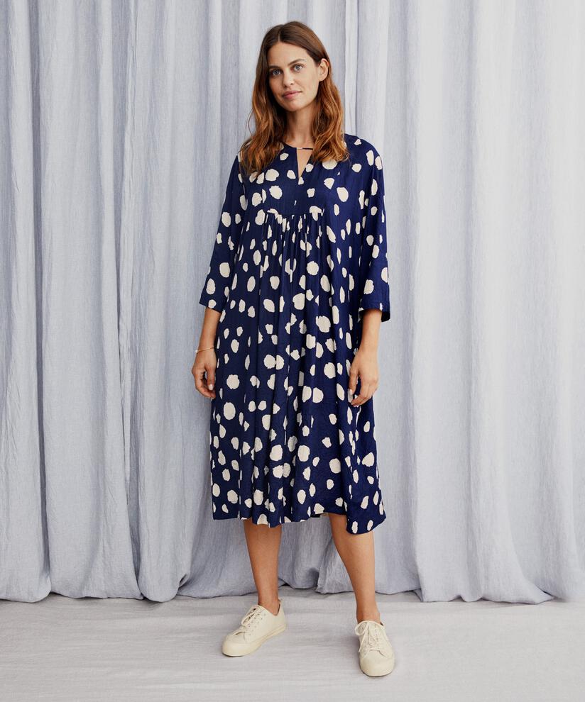Nadyne Klänning, Maritime Blue