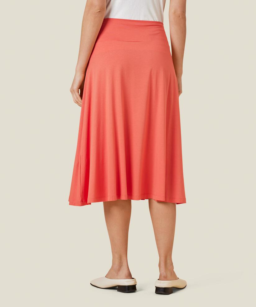 Saba JERSEY Kjol, Spiced Coral, hi-res