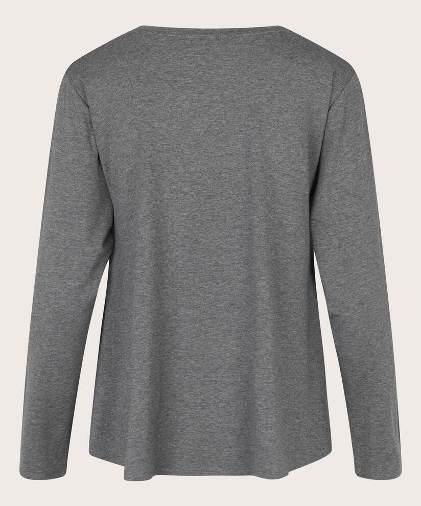 Badisna JERSEY Topp, D. Grey mel.