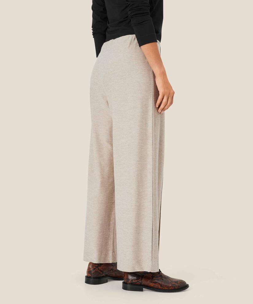 Pilvi JERSEY Byxor, Beige melange