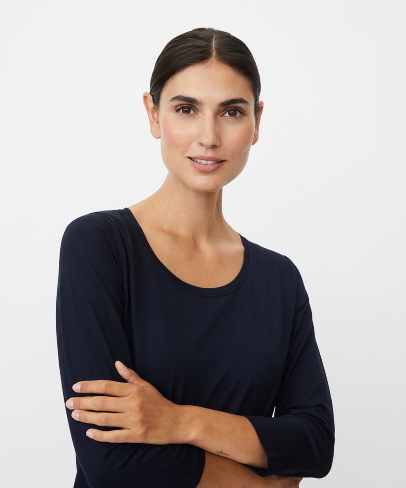 Cecille JERSEY Topp, Navy