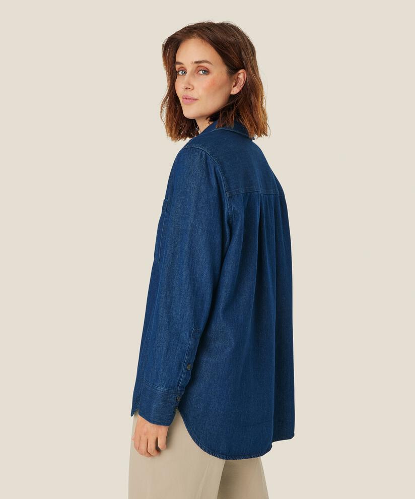 Indiba Skjorta, Dark Denim