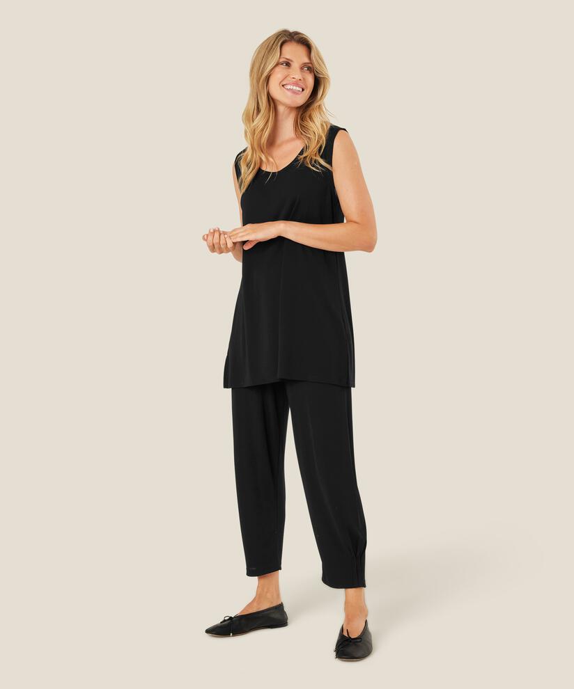 Patti JERSEY Byxor, Black