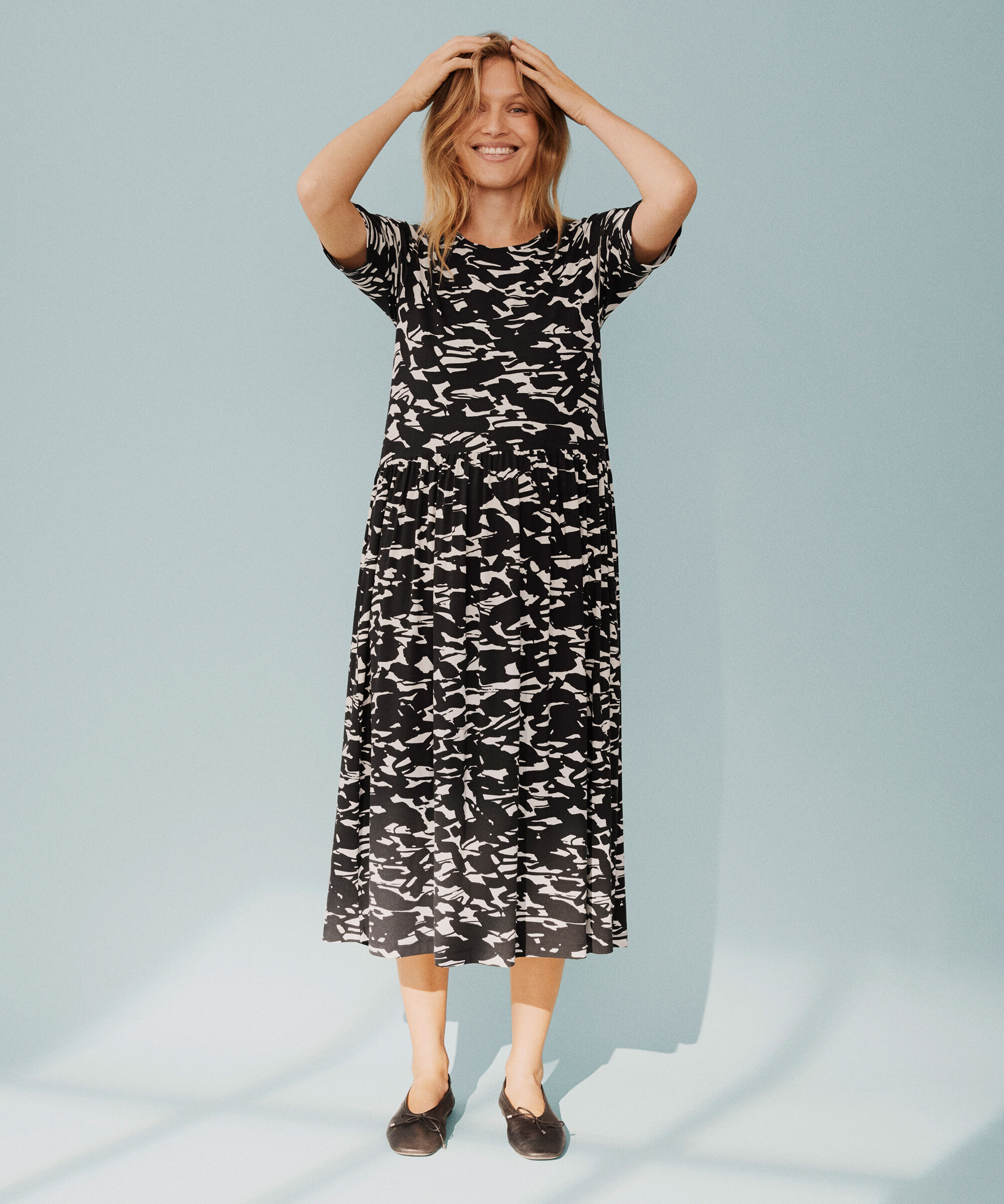 Nandu JERSEY Kl&auml;nning, Black