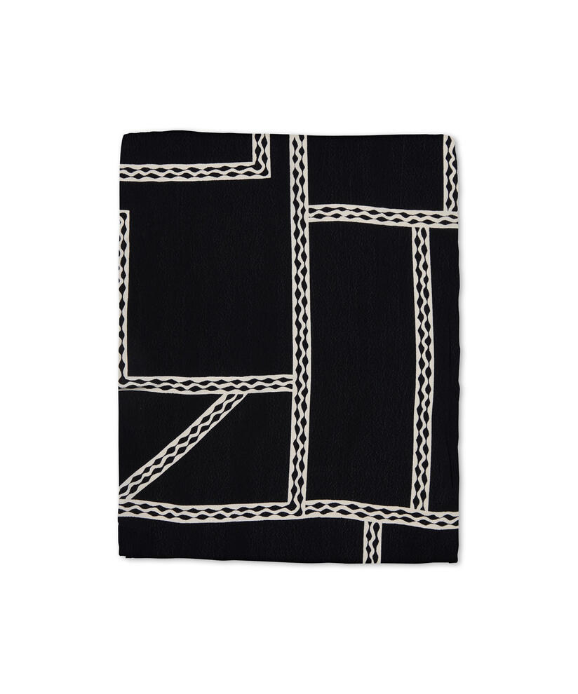 ALONG SCARF, Black