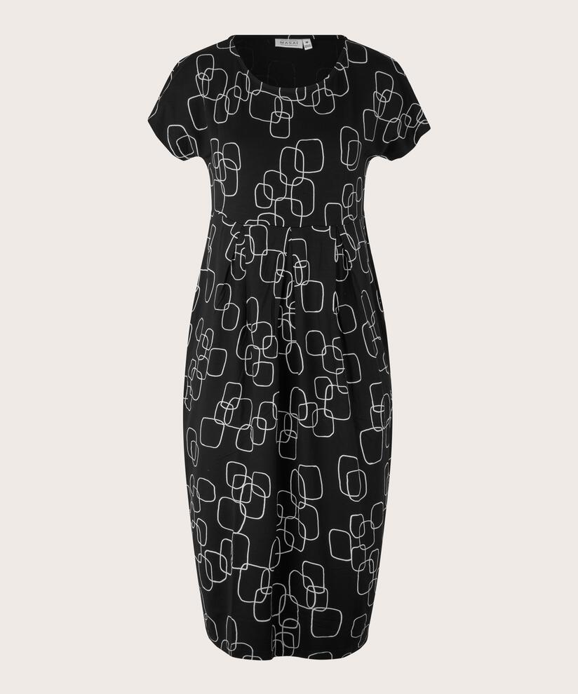 Olnia JERSEY Klänning, Black