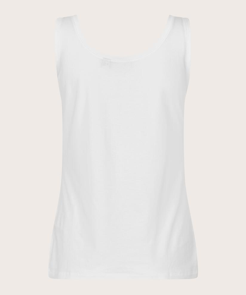 Els JERSEY Topp, White
