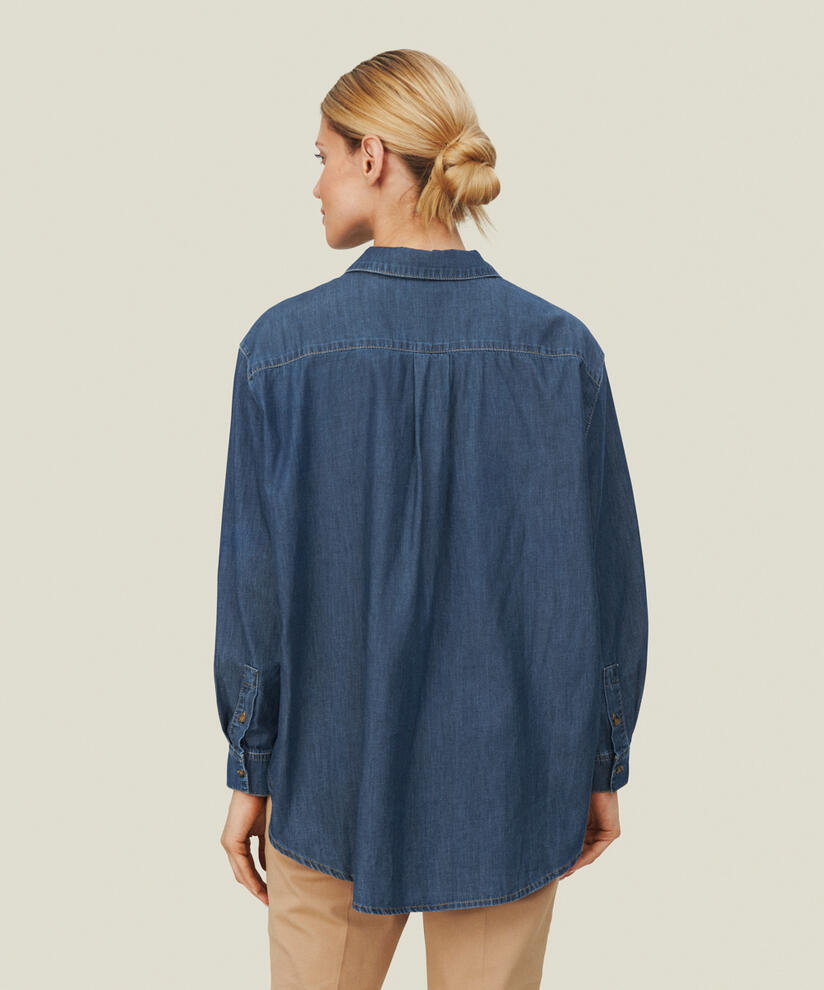 INEA SKJORTA, D Basic Denim