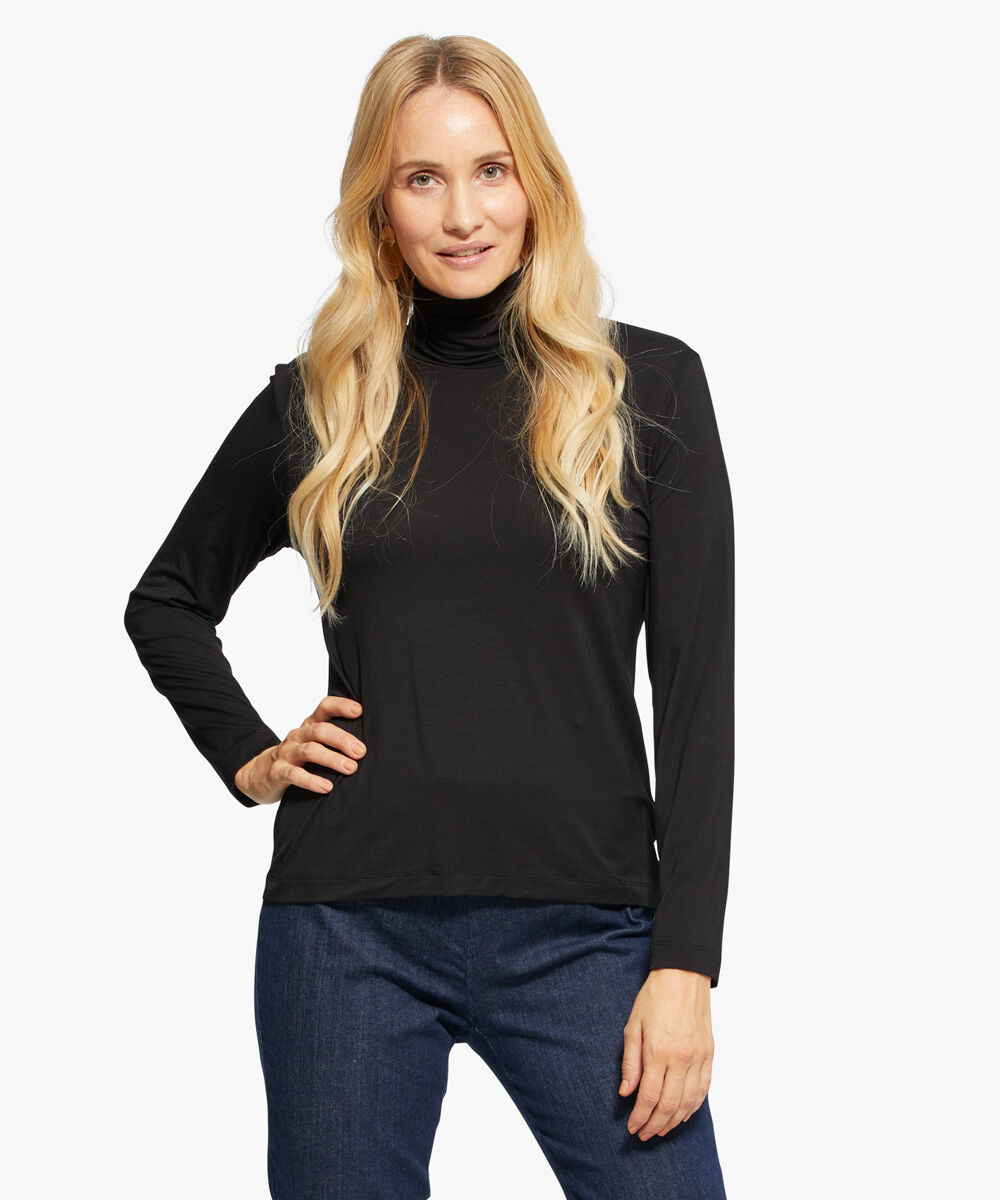 Brunis JERSEY Topp, Black