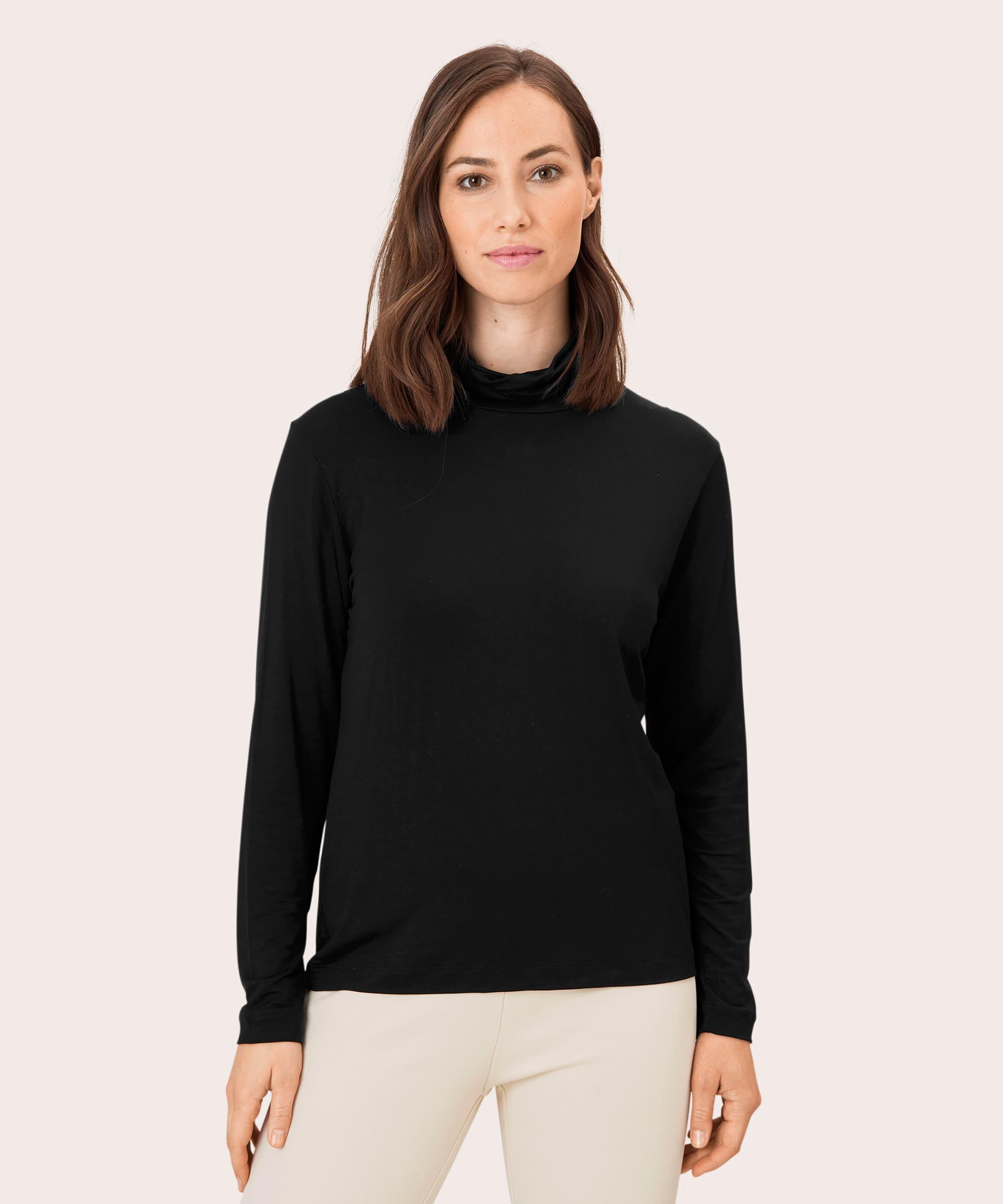 Brunis JERSEY Topp, Black