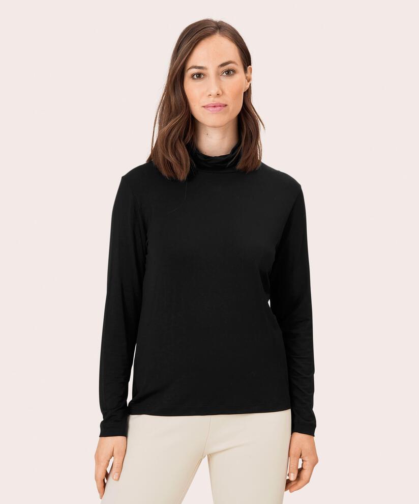 Brunis JERSEY Topp, Black