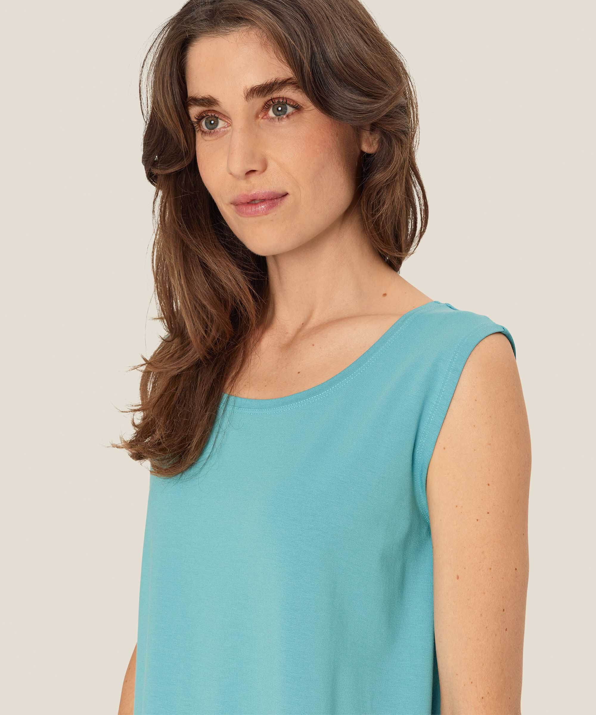 Elisa JERSEY Topp, Aqua