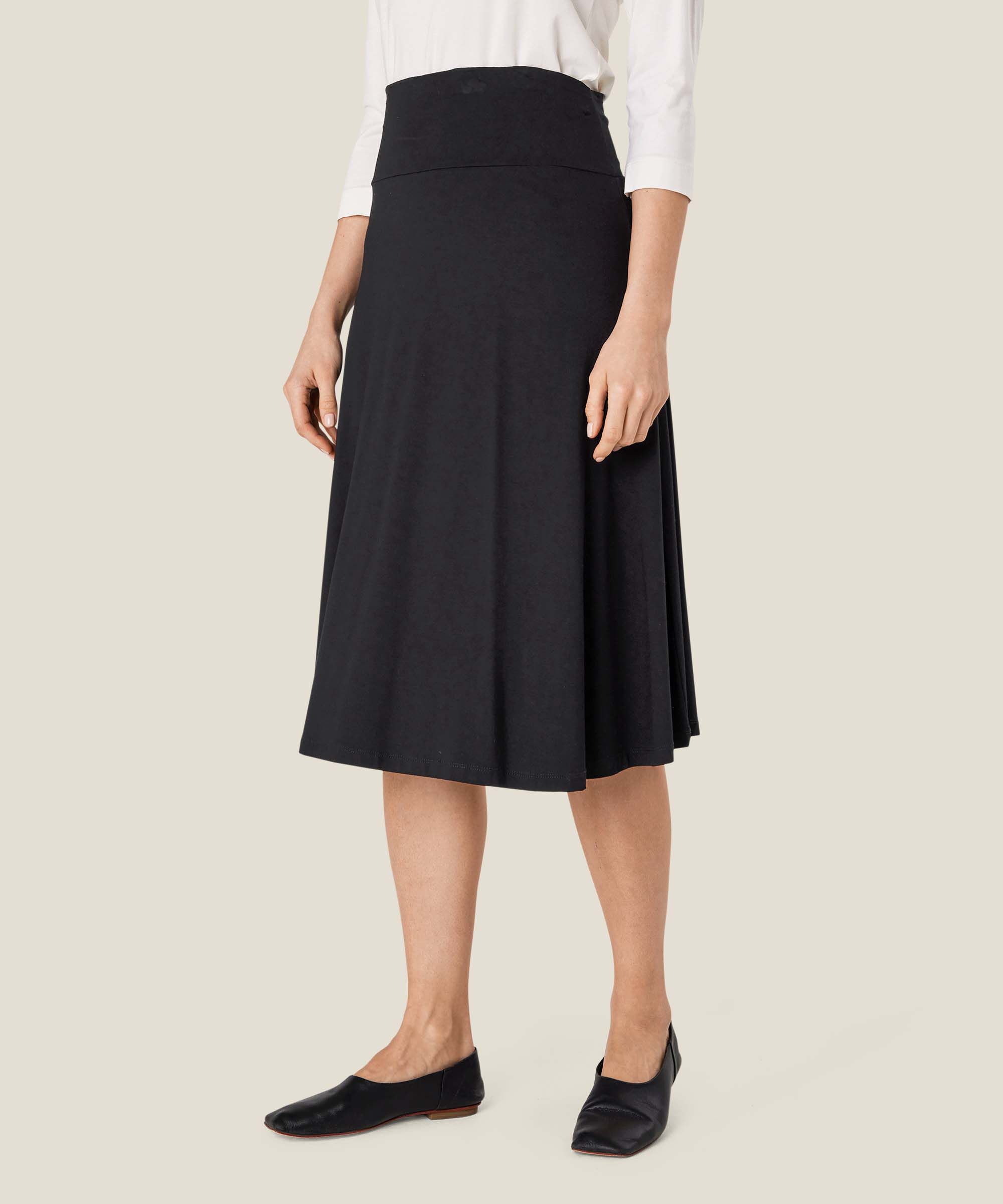 Saba JERSEY Kjol, Black