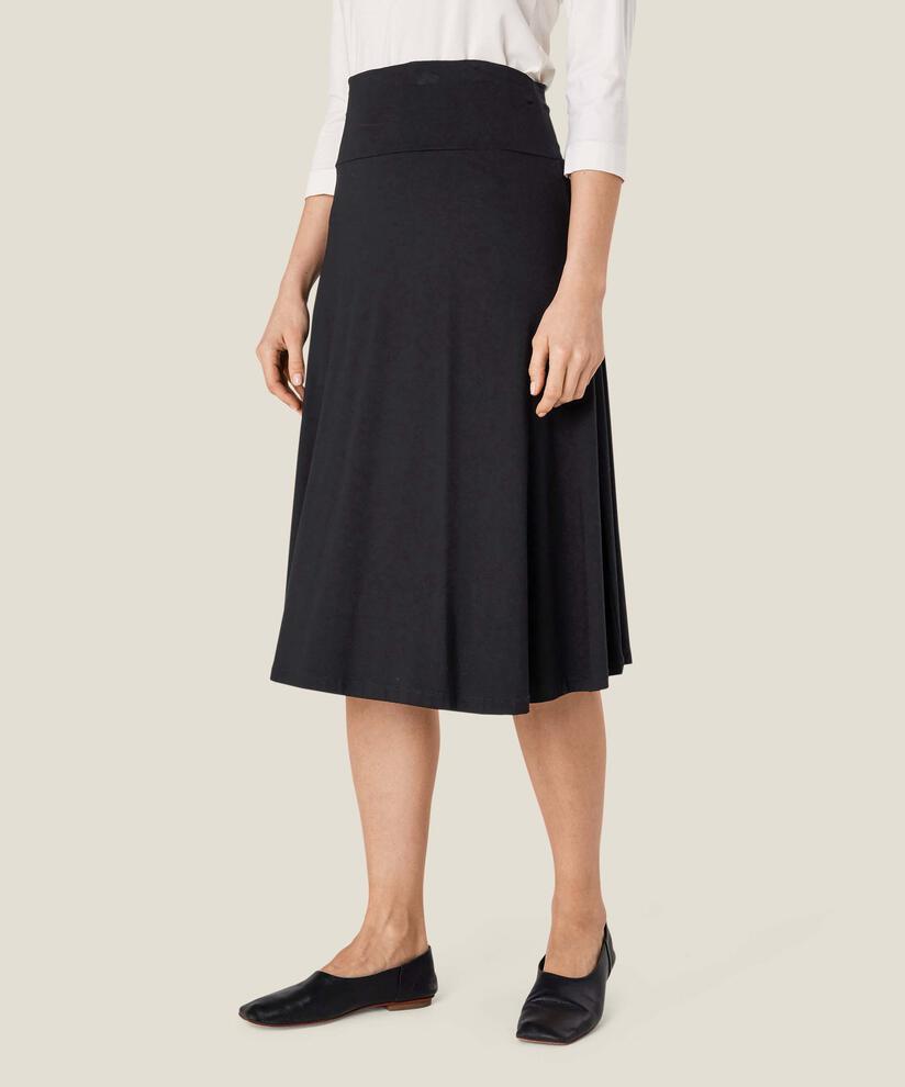 Saba JERSEY Kjol, Black